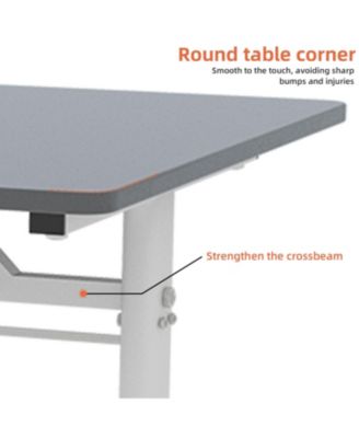 Adjustable Height Study Desk - Kids & Adults, Compact Design