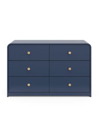 Santos 6 Drawer Dresser - Midnight Blue