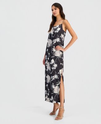 Women's Floral Print Slip Dress