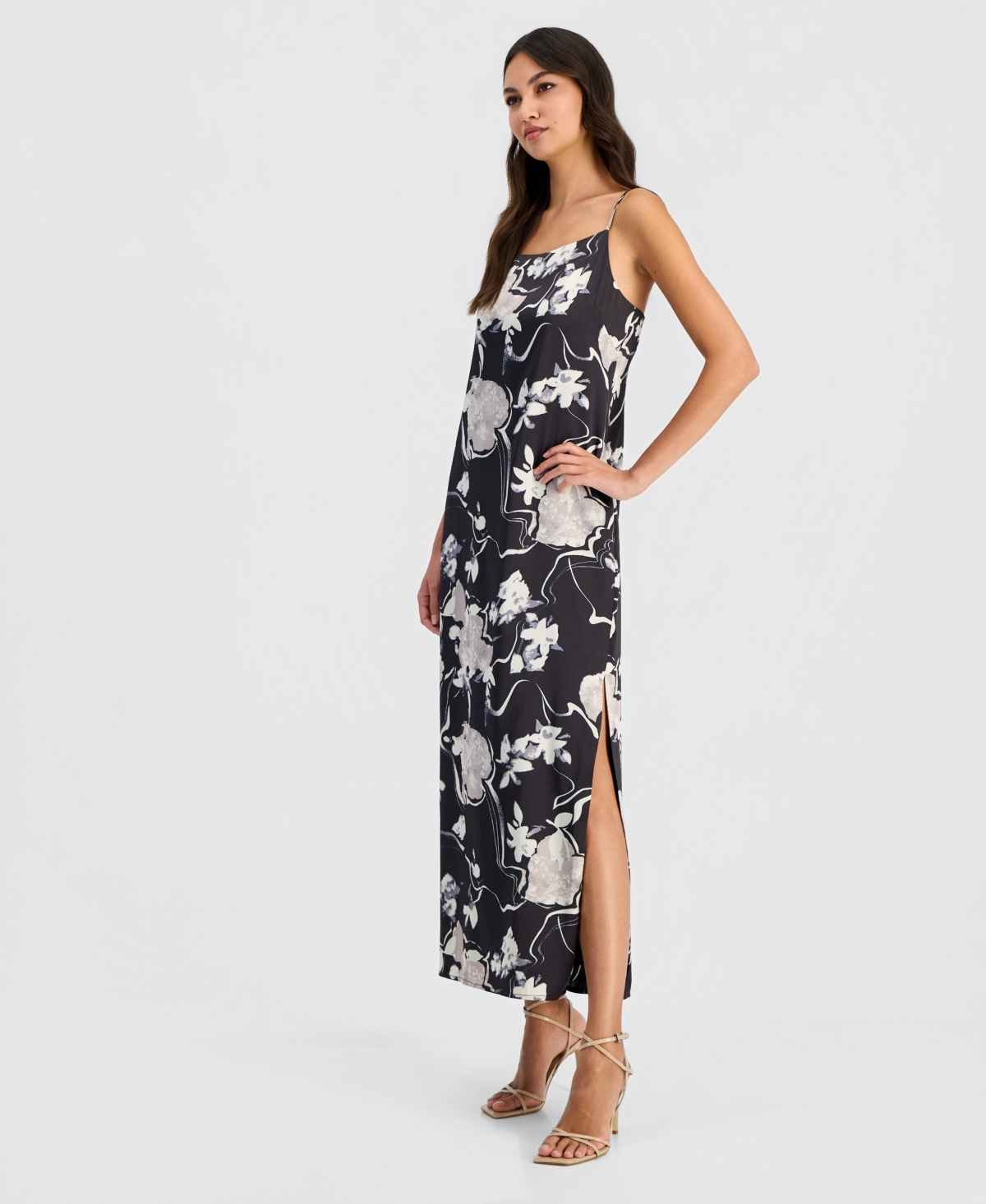 Sam Edelman Women's Floral Print Slip Dress