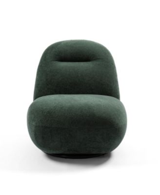 Luxury Velvet Swivel Accent Chair (2PCS)