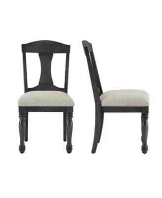 Mid-Century Modern Upholstered Dining Chairs (Set of 2) for Kitchen, Living Room