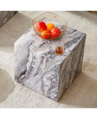 Modern Gray Textured Coffee Table