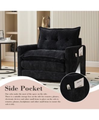 Swivel Barrel Accent Chair