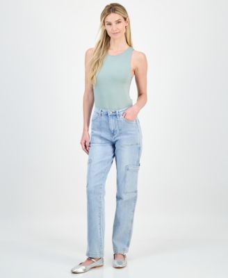 Women's High Rise Utility Denim Jeans