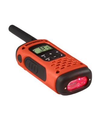 T605_H2OV2 35 mi. Waterproof Two-Way Radio Bright Orange 2-Pack w/ Accessories