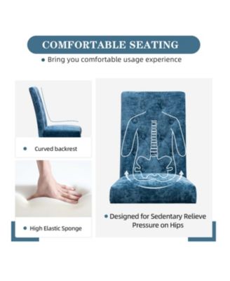 Streamdale Modern Velvet Dining Chairs (Set of 2)