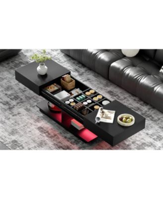  Extendable Coffee Table w/ Hidden Storage