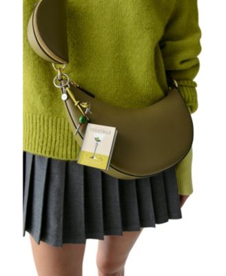 Charmed Leather Cocktail Book Bag Charm