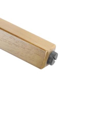 Pari Indoor Wooden Barstool, Walnut Finished, Set of 2