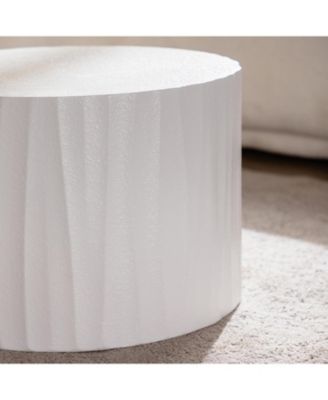  Nesting Coffee Table Set - Round Wood Modern Accent Tables