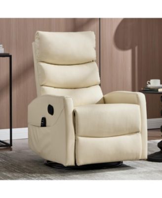 Streamdale Heat Massage Rocker Swivel Recliner Chair