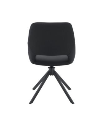 Swivel Dining Chairs Set of 2, Gold Mesh Leather, High Back