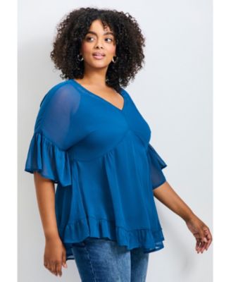 Women's Harlow Frill Detail Blouse