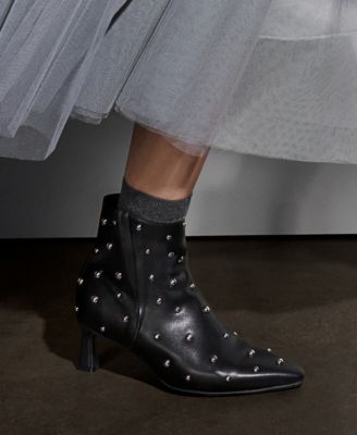 Women's Deesha Studded Two Zip Short Boots