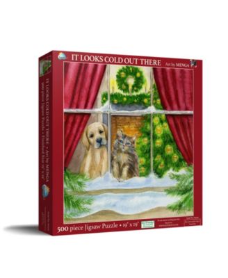 It Looks Cold Out There 500 piece Jigsaw Puzzle for Adults Christmas