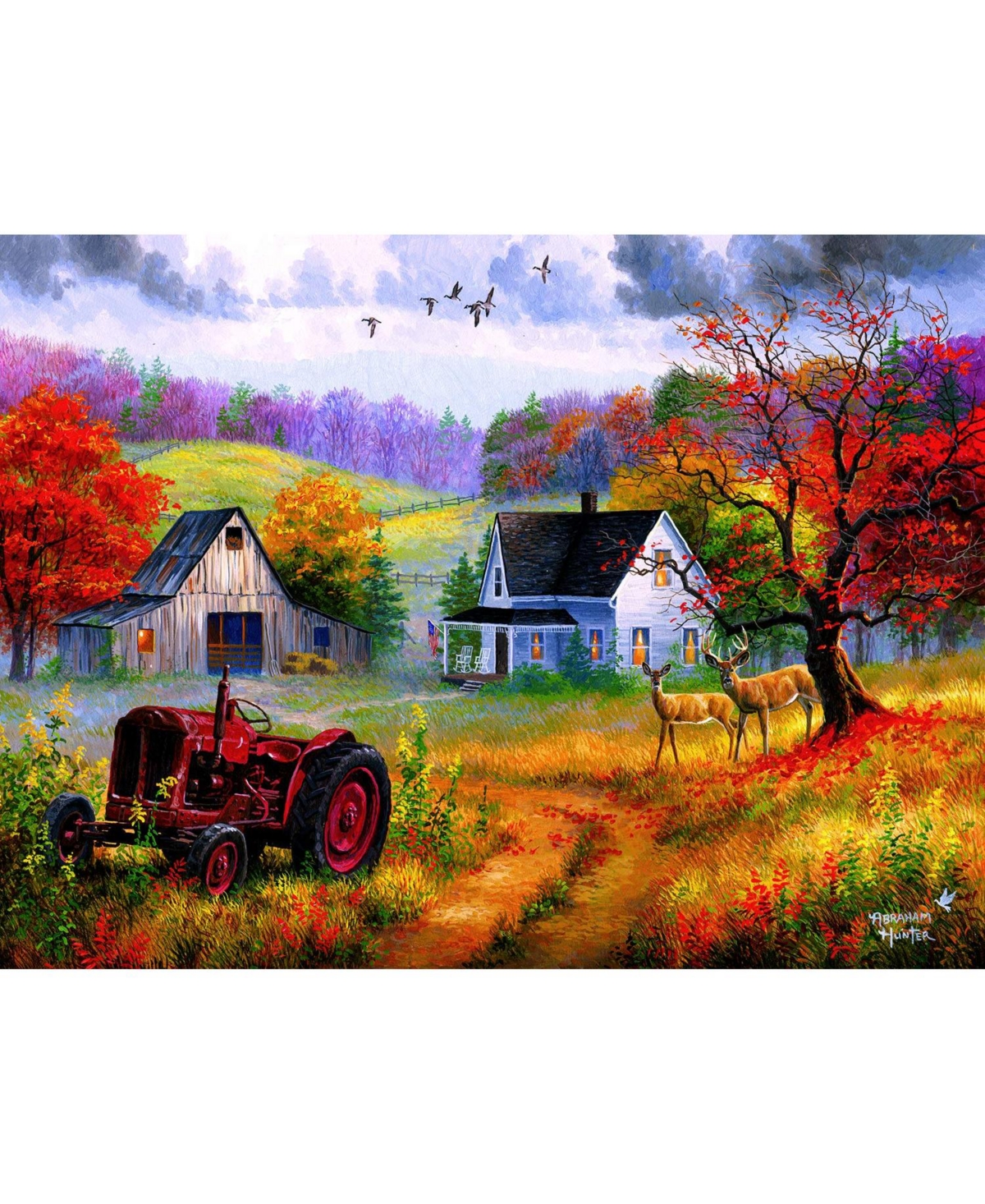 SunsOut Heartland Home 1000 piece Jigsaw Puzzle for Adults