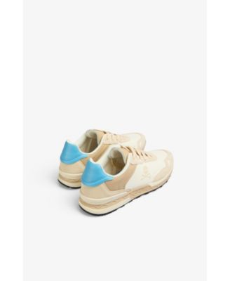 Harry Women's Suede and Nylon Sneakers with Lace-Up Fastening