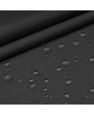 Slub Texture Shower Curtain with Snap-In Liner, and Sheer Window, 71"X74"