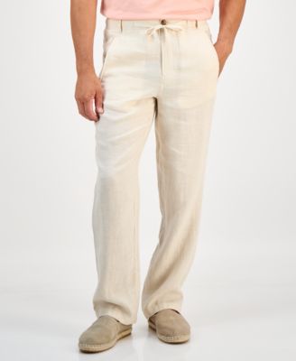 Men's 100% Linen Pants, Created for Macy's