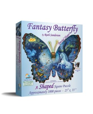 Fantasy Butterfly 1000 piece Jigsaw Puzzle for Adults Special Shape