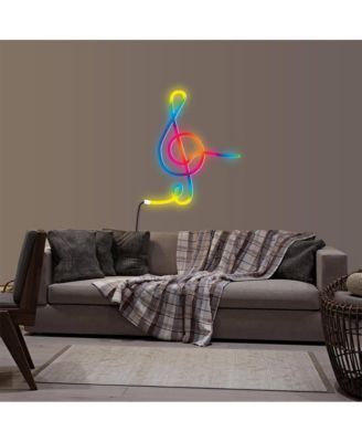 RGB+IC Flexible Neon Outdoor LED Smart Light Strip – 16.4 Ft