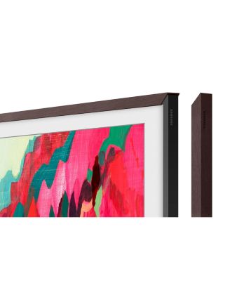 QN65LS03FAFXZA 65" The Frame QLED 4K Art Mode Smart TV with a VG-SCFF65BWBZA Customizable Bezel - Modern Brown (2025)