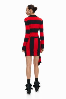 Women's Draped Polo Dress