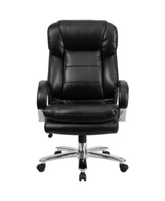 24/7 500 lb. Big & Tall Executive Swivel Ergonomic Office Chair with Loop Arms