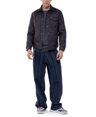 Men's Quilted Shirt Jacket