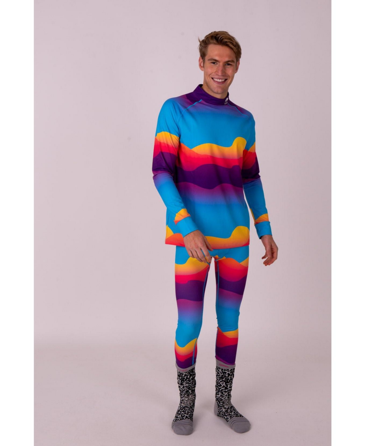 Oosc Men's Baselayer Pant - Mambo Sunset