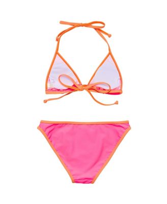 Big Girls Sunset Sorbet Teen Triangle Bikini
