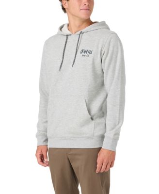 Men's Vista Solid Screen Print Long-Sleeve Graphic Hoodie