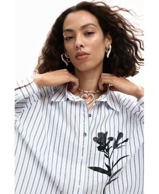 Women's Long striped shirt