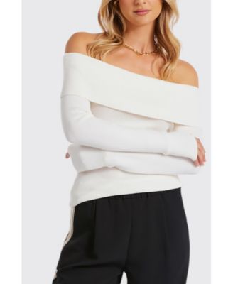 Women's BISHOP + YOUNG Blaine Off Shoulders Sweater