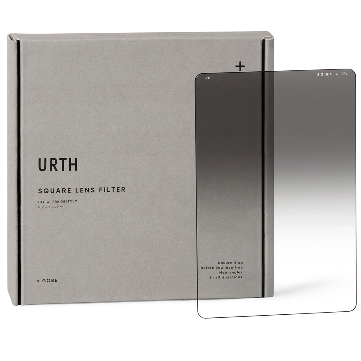 Urth 100x150mm Square Soft Graduated ND4 2-Stop Lens Filter Plus+