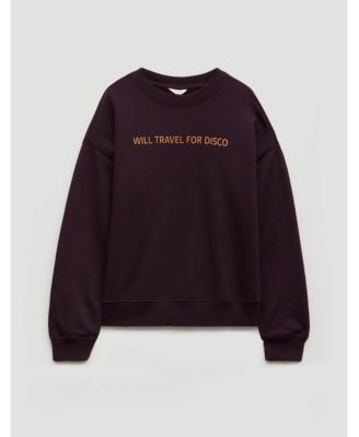 Women's Disco Embroidered Sweatshirt