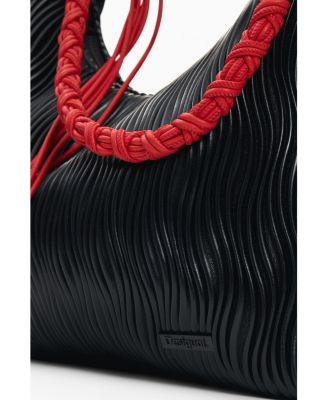 Women's Medium bag with embossing