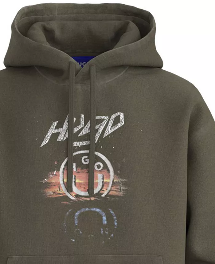 Men's Nimponex Graphic Hooded Sweatshirt - thumbnail 2