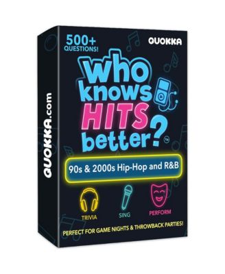 Who Knows Hits Better? – 500+ Music Trivia Questions for Fun Family & Adult Party Game Nights