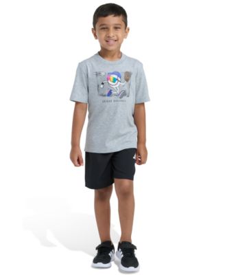 Boys' 2T-7 Graphic T-Shirt and Shorts, 2-Piece Set