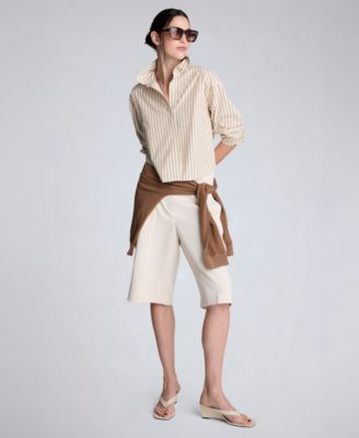 Women's Fly Front High Rise Pant