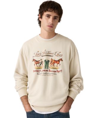 Men's Crewneck Long-Sleeve Sweatshirt