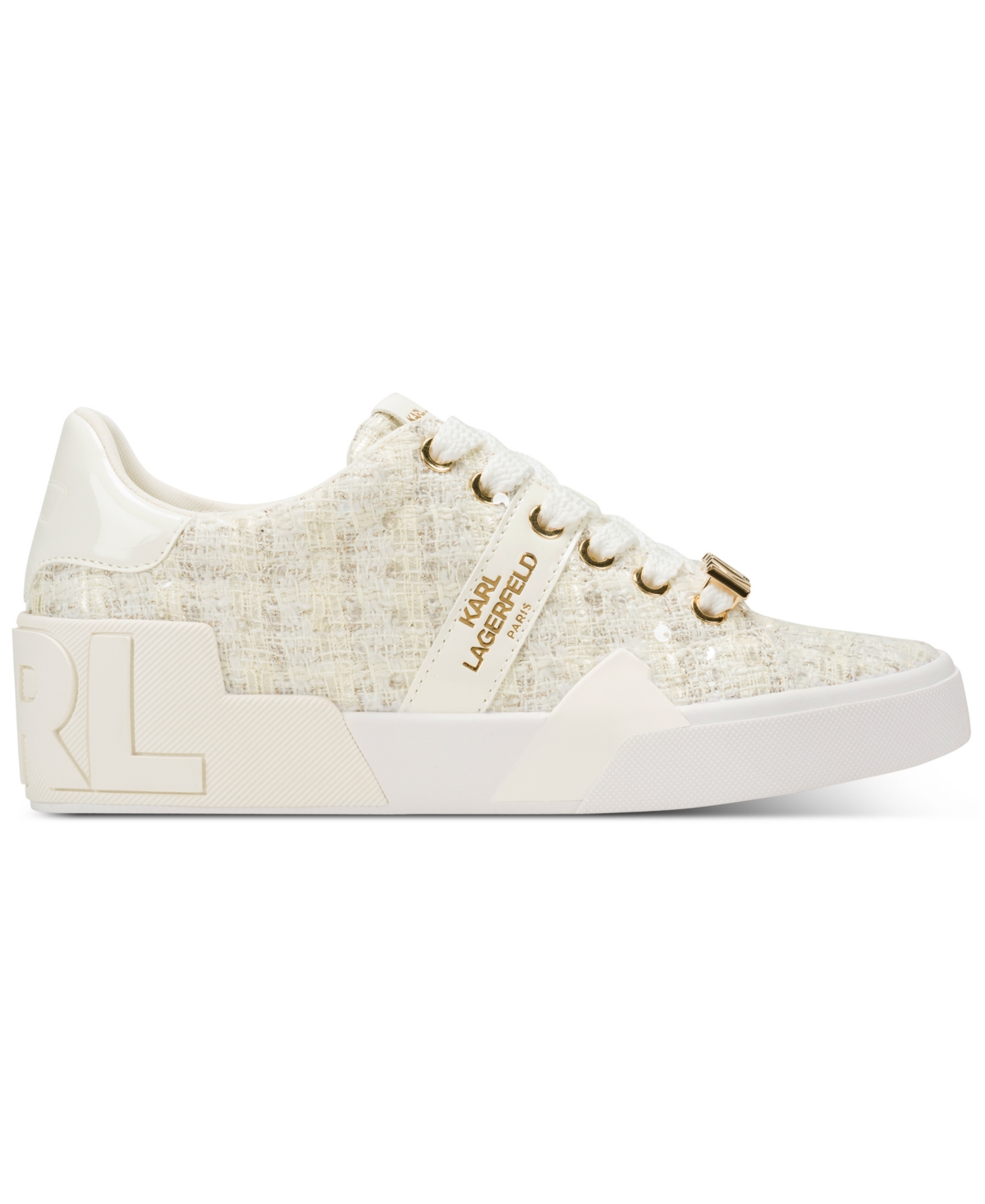 Karl Lagerfeld Paris Women's Mablyn Lace-Up Sneakers