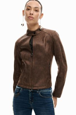 Women's Mandarin collar jacket
