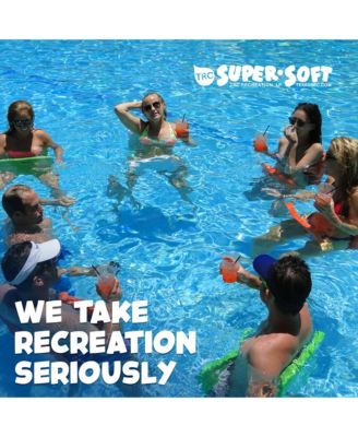 Lazy Bunz Foam Saddle Swimming Pool Lounger Float, Navy Blue