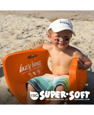 Lazy Bunz Foam Water Saddle Swimming Pool Float, Sunset Orange