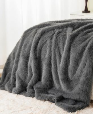 Lifestyle Faux Fur Throw, 50" x 60"