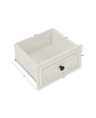 White 5-Drawer Dresser - Bedroom Storage