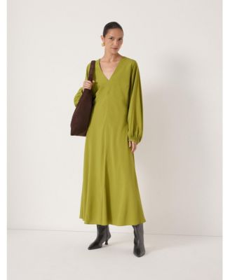 Women's Grace V-Neck Long Sleeve Dress